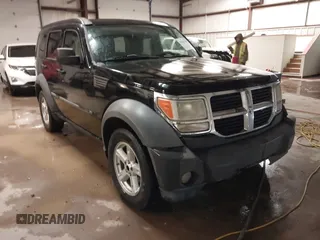 2007 Dodge Nitro SXT with VIN 1D8GT28KX7W596802, listed as a IAAI auction lot 41387198 with 159,220 mi miles and . Bid and sale history available at DreamBid. Image 1.