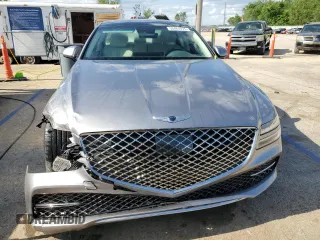 2023 Genesis G80 2.5T z VIN KMTGB4SC8PU142768, wystawiony jako Copart lot #58481075 z przebiegiem 41 278 mil mil oraz Szkoda całkowita • Salvage title. Historia ofert i sprzedaży dostępna na DreamBid. Obrazek 5.