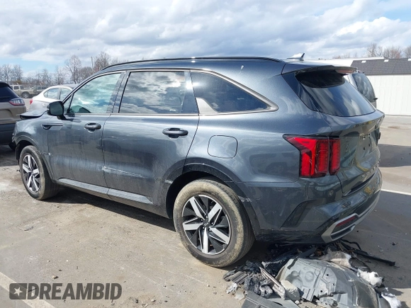 2021 Kia Sorento S with VIN 5XYRL4LC3MG008296, listed as a IAAI auction lot 41690529 with 38,539 mi miles and . Bid and sale history available at DreamBid. Image 3.