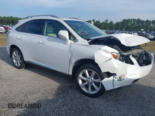 2011 Lexus RX 350 with VIN 2T2ZK1BAXBC049904, listed as a IAAI auction lot 40405903 with 222,229 mi miles. Bid and sale history available at carsss.com. Image 1.