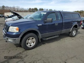 2004 Ford F-150 XL with VIN 1FTRF14W84NA81011, listed as a Copart auction lot 46833595 with 93,782 mi miles and Clean Title. Bid and sale history available at carsss.com. Image 1.