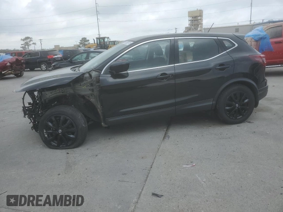 2022 Nissan Rogue S with VIN JN1BJ1AV3NW345715, listed as a Copart auction lot 49039115 with 34,062 mi miles and Salvage title. Bid and sale history available at DreamBid. Image 1.