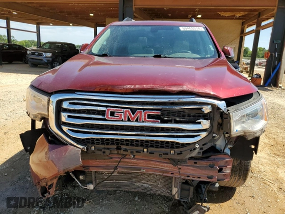2018 GMC Acadia SLT with VIN 1GKKNMLA1JZ143532, listed as a Copart auction lot 60463514 with 130,214 mi miles and Salvage Title. Bid and sale history available at DreamBid. Image 5.