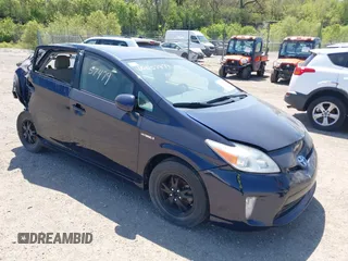 2013 Toyota Prius One with VIN JTDKN3DU2D1729948, listed as a IAAI auction lot 40057479 with 163,534 mi miles and . Bid and sale history available at DreamBid. Image 1.