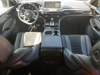 2023 Acura MDX w/A-Spec Package with VIN 5J8YE1H08PL008405, listed as a Copart auction lot 51647325 with 19,785 mi miles and Salvage Title. Bid and sale history available at carsss.com. Image 8.