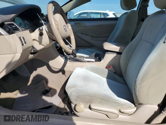 2005 Toyota Solara SE with VIN 4T1CE38P45U509991, listed as a Copart auction lot 77627424 with 239,147 mi miles and Clean Title. Bid and sale history available at DreamBid. Image 7.