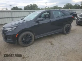 2023 Chevrolet Equinox LS with VIN 3GNAXHEG1PL240540, listed as a Copart auction lot 59758635 with 39,909 mi miles and Salvage title. Bid and sale history available at DreamBid. Image 1.