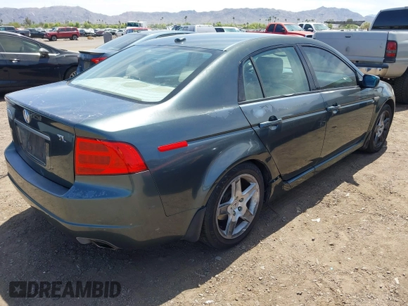 2004 Acura TL with VIN 19UUA66264A060716, listed as a IAAI auction lot 42120663 with 175,765 mi miles. Bid and sale history available at carsss.com. Image 4.