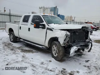 2016 Ford F-250 Lariat with VIN 1FT7W2B60GED37016, listed as a Copart auction lot 42134215 with Not Provided miles and Salvage Title. Bid and sale history available at DreamBid. Image 4.