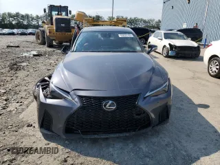 2021 Lexus IS 350 F Sport with VIN JTHGZ1E25M5022412, listed as a Copart auction lot 63022165 with Not provided miles and Salvage title. Bid and sale history available at DreamBid. Image 5.