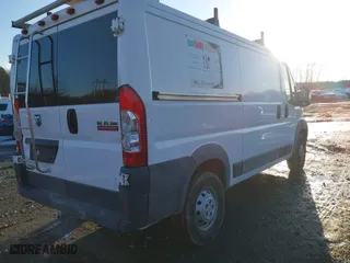 2017 Ram ProMaster Cargo Van with VIN 3C6TRVAG4HE516724, listed as a IAAI auction lot 41559448 with 133,292 mi miles. Bid and sale history available at carsss.com. Image 4.
