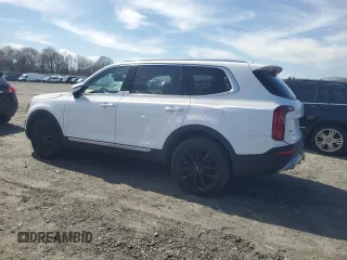 2021 Kia Telluride SX with VIN 5XYP5DHC7MG142335, listed as a Copart auction lot 52607875 with 75,420 mi miles and Salvage Title. Bid and sale history available at carsss.com. Image 2.