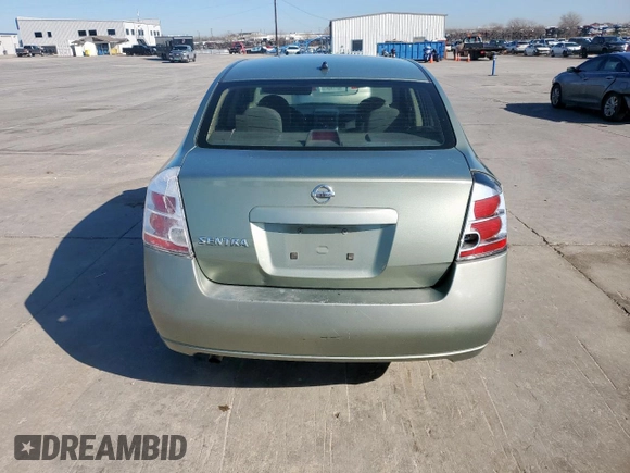 2008 Nissan Sentra S with VIN 3N1AB61E28L657234, listed as a Copart auction lot 48417765 with 215,943 mi miles and Salvage Title. Bid and sale history available at DreamBid. Image 6.