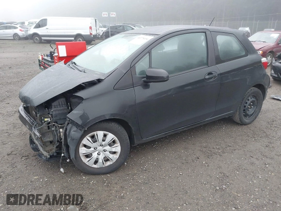 2014 Toyota Yaris L with VIN VNKJTUD30EA010981, listed as a IAAI auction lot 41275154 with 1 mi miles. Bid and sale history available at carsss.com. Image 17.
