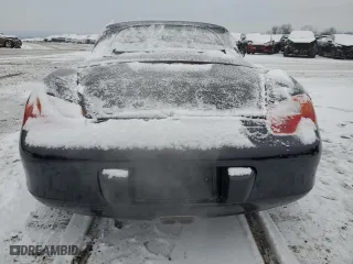 2000 Porsche Boxster S with VIN WP0CB2989YU662692, listed as a Copart auction lot 86123094 with 80,733 mi miles and Salvage Title. Bid and sale history available at carsss.com. Image 6.
