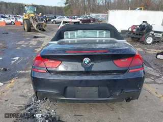 2012 BMW 6 Series 640i with VIN WBALW7C52CC618691, listed as a IAAI auction lot 41305802 with 1 mi miles. Bid and sale history available at carsss.com. Image 16.