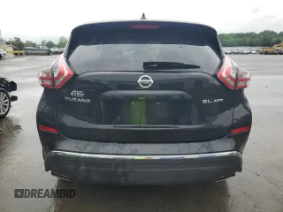 2018 Nissan Murano SL z VIN 5N1AZ2MH4JN201647, wystawiony jako Copart lot #56680115 z przebiegiem 80 043 mil mil oraz Szkoda całkowita • Salvage title. Historia ofert i sprzedaży dostępna na DreamBid. Obrazek 6.
