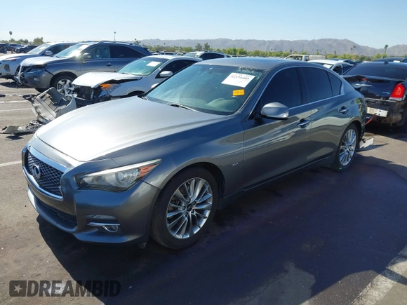 2017 Infiniti Q50 Premium z VIN JN1EV7AP5HM733602, wystawiony jako IAAI lot #42334405 z przebiegiem 174 058 mil mil oraz . Historia ofert i sprzedaży dostępna na DreamBid. Obrazek 17.
