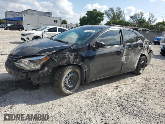 2016 Toyota Corolla L with VIN 5YFBURHE7GP517684, listed as a Copart auction lot 54285295 with 92,521 mi miles and Salvage Title. Bid and sale history available at DreamBid. Image 1.