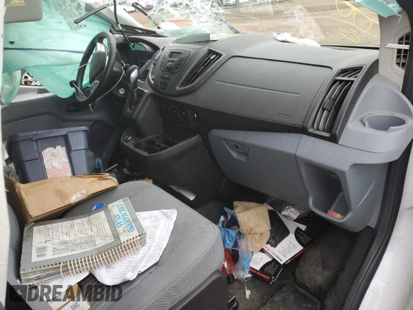 2019 Ford Transit with VIN 1FTYR1ZMXKKB46742, listed as a Copart auction lot 51837535 with Not provided miles and Salvage title. Bid and sale history available at DreamBid. Image 8.