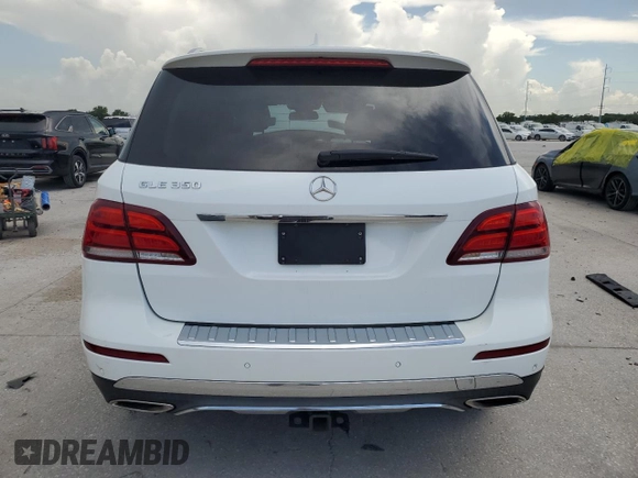 2017 Mercedes-Benz GLE 350 with VIN 4JGDA5JB0HA898208, listed as a Copart auction lot 61743115 with 104,562 mi miles and Salvage title. Bid and sale history available at DreamBid. Image 6.