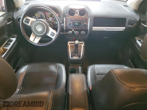 2017 Jeep Compass High Altitude with VIN 1C4NJCEB2HD160643, listed as a Copart auction lot 59567005 with 92,927 mi miles and Clean title. Bid and sale history available at DreamBid. Image 8.