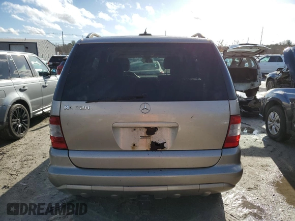 2002 Mercedes-Benz M-Class with VIN 4JGAB54E12A313438, listed as a Copart auction lot 81730174 with 178,470 mi miles and Clean Title. Bid and sale history available at carsss.com. Image 6.