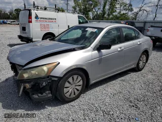 2011 Honda Accord Sdn LX with VIN 1HGCP2F33BA009926, listed as a Copart auction lot 51512865 with 133,709 mi miles and Salvage Title. Bid and sale history available at carsss.com. Image 1.