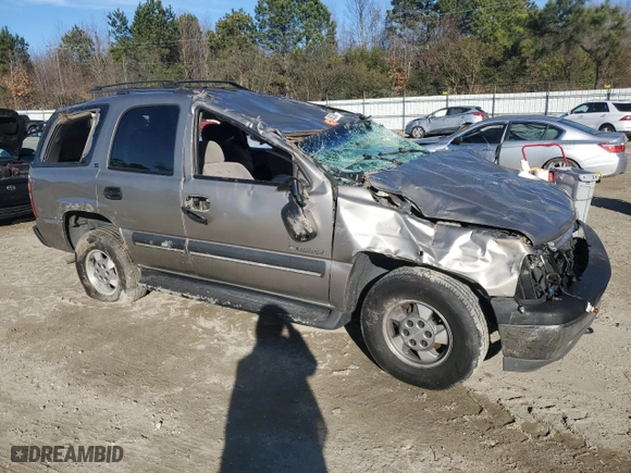 2002 Chevrolet Tahoe LS with VIN 1GNEC13Z62R242388, listed as a Copart auction lot 86362454 with 0 mi miles and Non Repairable. Bid and sale history available at carsss.com. Image 4.