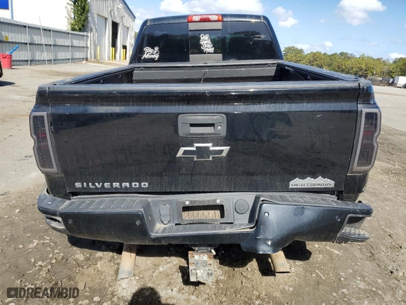 2015 Chevrolet Silverado 1500 High Country with VIN 3GCUKTEJ7FG496644, listed as a Copart auction lot 77672654 with 0 mi miles and Salvage Title. Bid and sale history available at carsss.com. Image 6.