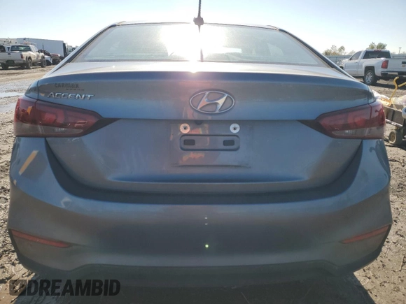 2019 Hyundai Accent SE with VIN 3KPC24A34KE056122, listed as a Copart auction lot 85524044 with 49,816 mi miles and Salvage Title. Bid and sale history available at carsss.com. Image 6.