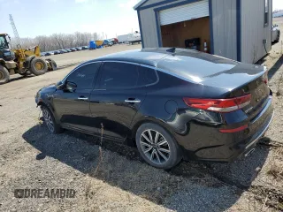 2019 Kia Optima EX with VIN 5XXGU4L10KG318717, listed as a Copart auction lot 48925595 with 39,818 mi miles and Clean Title. Bid and sale history available at carsss.com. Image 2.