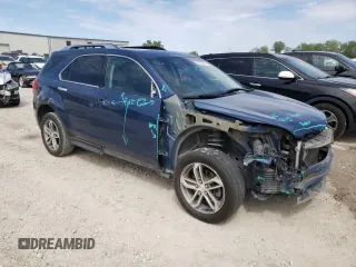 2016 Chevrolet Equinox LTZ with VIN 2GNALDEK0G6252871, listed as a Copart auction lot 51753794 with 134,922 mi miles and Salvage Title. Bid and sale history available at carsss.com. Image 4.
