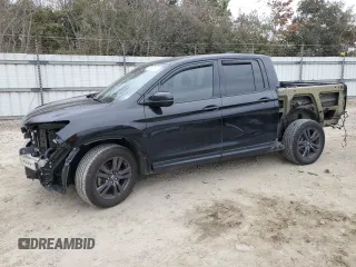 2020 Honda Ridgeline Sport with VIN 5FPYK2F12LB000040, listed as a Copart auction lot 82904414 with 111,212 mi miles and Salvage title. Bid and sale history available at DreamBid. Image 1.