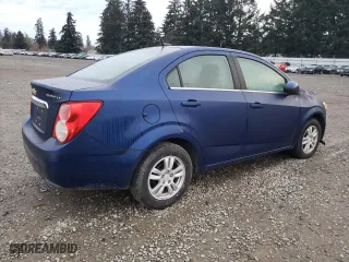 2014 Chevrolet Sonic LT with VIN 1G1JC5SH9E4202310, listed as a Copart auction lot 46159965 with 105,487 mi miles and Clean Title. Bid and sale history available at carsss.com. Image 3.