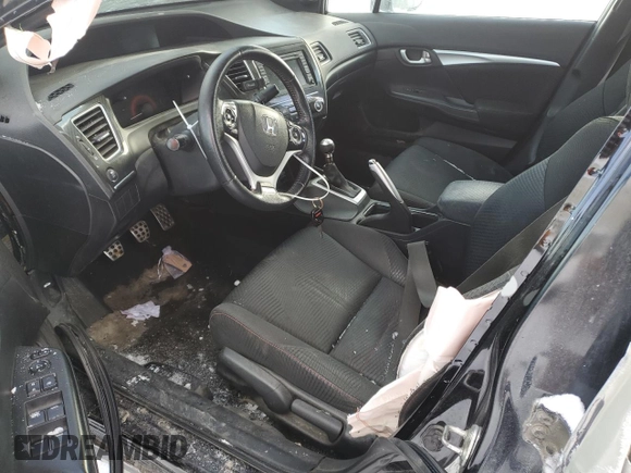2013 Honda Civic Si with VIN 2HGFB6E55DH200287, listed as a Copart auction lot 43227685 with 230,876 mi miles and Non repairable. Bid and sale history available at DreamBid. Image 7.