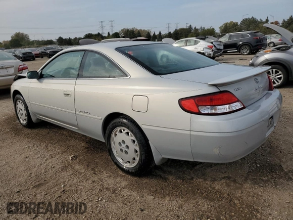 2001 Toyota Solara SE with VIN 2T1CF28P81C474651, listed as a Copart auction lot 75638934 with 141,474 mi miles and Salvage Title. Bid and sale history available at carsss.com. Image 2.