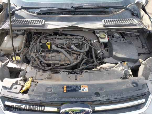2014 Ford Escape Titanium with VIN 1FMCU0JX5EUC00297, listed as a IAAI auction lot 41928316 with 146,406 mi miles. Bid and sale history available at carsss.com. Image 10.