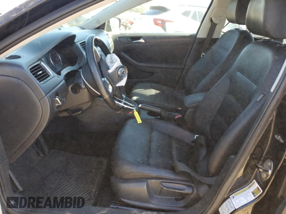 2012 Volkswagen Jetta Sedan SE w/Convenience & Sunroof with VIN 3VWDX7AJ0CM323024, listed as a Copart auction lot 46757115 with 0 mi miles and Salvage Title. Bid and sale history available at carsss.com. Image 7.