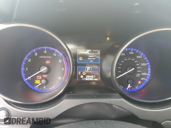 2015 Subaru Legacy 2.5i Premium with VIN 4S3BNAC69F3015605, listed as a Copart auction lot 57406273 with 118,288 mi miles. Bid and sale history available at carsss.com. Image 9.