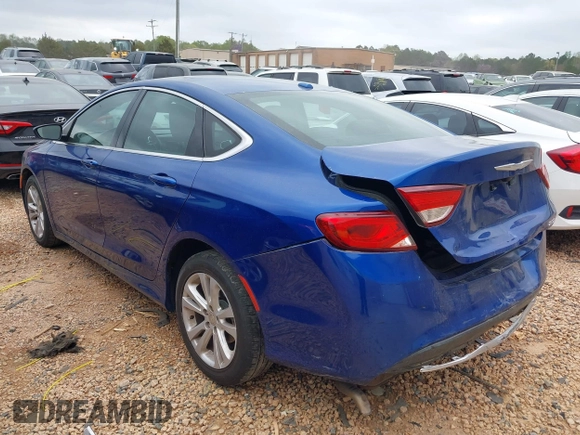 2015 Chrysler 200 Limited with VIN 1C3CCCAB6FN745518, listed as a IAAI auction lot 41941606 with 147,976 mi miles and . Bid and sale history available at DreamBid. Image 3.