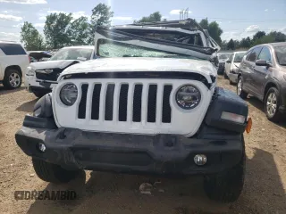 2020 Jeep Wrangler Willys with VIN 1C4GJXAN8LW121231, listed as a Copart auction lot 59509274 with Not provided miles and Non repairable. Bid and sale history available at DreamBid. Image 5.