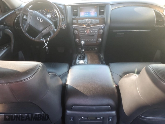 2013 Infiniti QX56 with VIN JN8AZ2NE5D9060498, listed as a Copart auction lot 79746904 with 134,387 mi miles and Salvage Title. Bid and sale history available at carsss.com. Image 8.