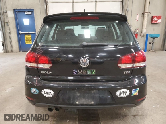 2011 Volkswagen Golf TDI z VIN WVWDM7AJ4BW329600, wystawiony jako Copart lot #42620015 z przebiegiem 116 990 mil mil oraz Szkoda całkowita • Salvage title. Historia ofert i sprzedaży dostępna na DreamBid. Obrazek 6.