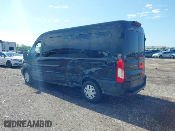 2019 Ford Transit Passenger XL with VIN 1FBZX2CM0KKA47375, listed as a IAAI auction lot 42087499 with 93,021 mi miles and . Bid and sale history available at DreamBid. Image 3.