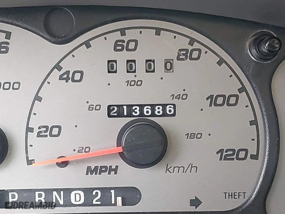 2003 Ford Ranger XL Fleet with VIN 1FTYR44V93PA47061, listed as a IAAI auction lot 41685280 with 213686 miles. Bid and sale history available at carsss.com. Image 16.