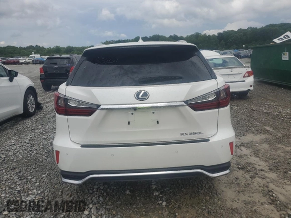 2022 Lexus RX 350L with VIN JTJHZKEA8N2026330, listed as a Copart auction lot 59119205 with 62,232 mi miles and Salvage title. Bid and sale history available at DreamBid. Image 6.