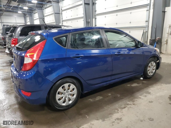 2017 Hyundai Accent SE with VIN KMHCT5AE1HU306992, listed as a Copart auction lot 48497745 with 97,130 mi miles and Clean Title. Bid and sale history available at carsss.com. Image 3.