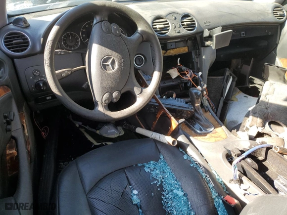 2003 Mercedes-Benz CLK-Class 5.0L with VIN WDBTJ75J73F027068, listed as a Copart auction lot 49972835 with 0 mi miles and Salvage Title. Bid and sale history available at carsss.com. Image 8.