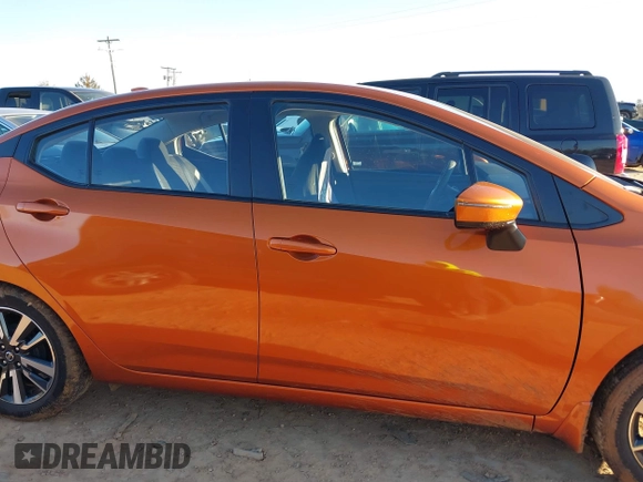 2021 Nissan Versa SV with VIN 3N1CN8EV2ML855540, listed as a IAAI auction lot 41283917 with 32,823 mi miles. Bid and sale history available at carsss.com. Image 13.